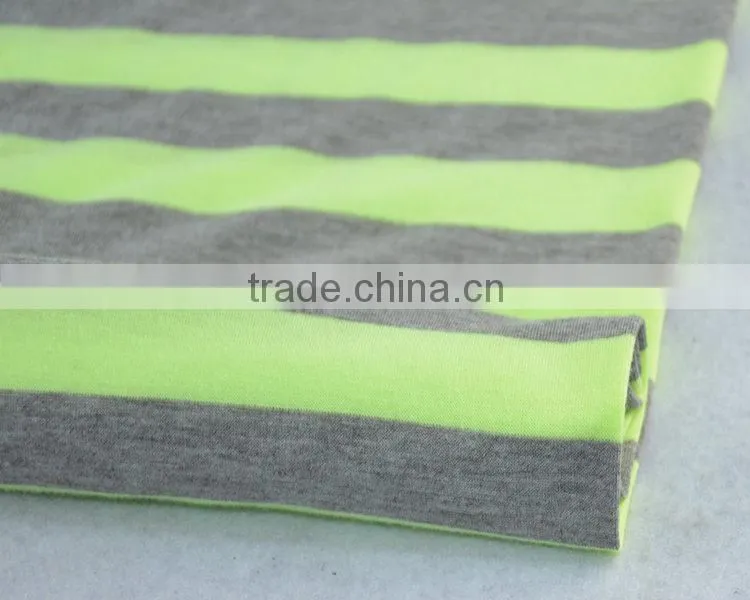 Jiufan Textile Popular-sold Knit Fabric Yarn Dyed Fabric Spun Polyester Spandex Fabric for Clothing