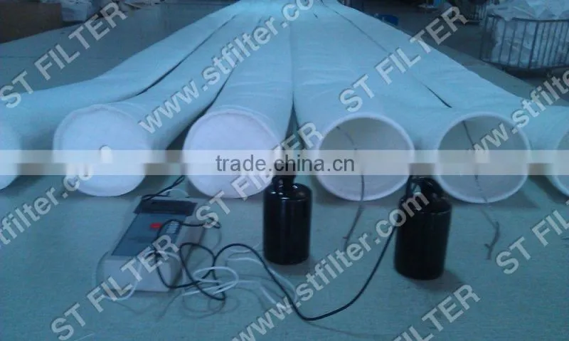 polyester antistatic dust filter bags technology