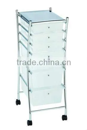 9 Plastic Drawer Storage Cart
