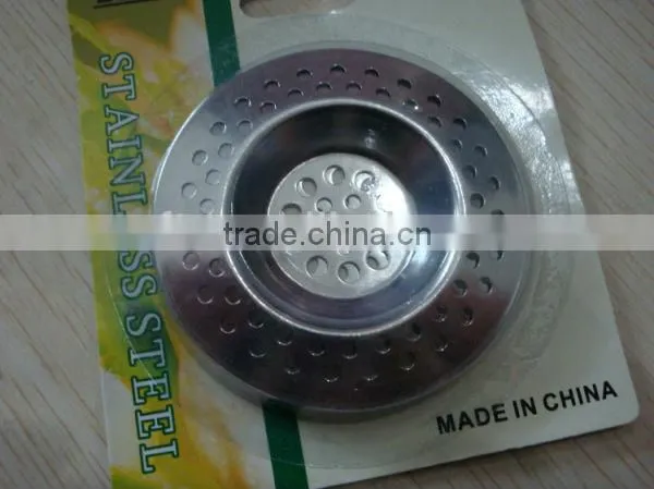 high quality stainless steel sink strainer model NO. HT018