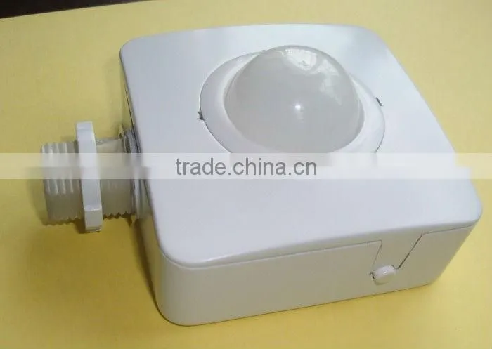 SK808 Dual technology remote control PIR motion sensor light switch(15m/13m Max,remote controller choosable,85-265V AC)