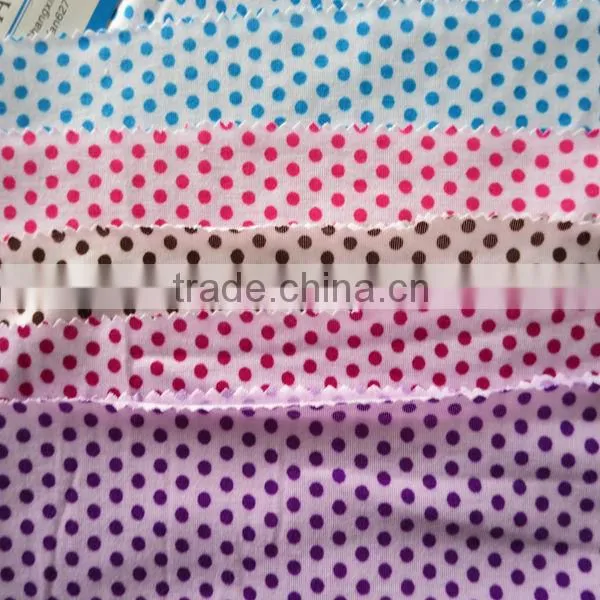 96% Poly 4% spandex stretch knitted fabric for garment