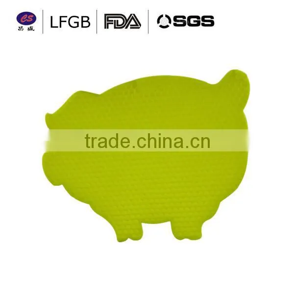 Promotional Gift Silicone Cup Mat/Coster Silicone Tea Coster/animal shape silicone mats