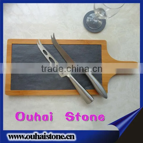 Best seller restaurant ware slate stone hotel used dinner plates