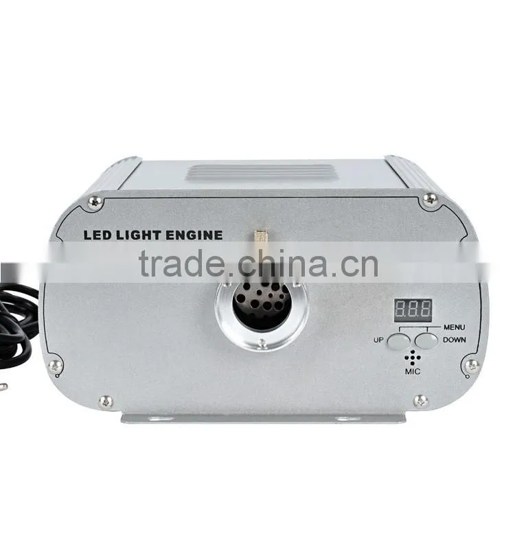 2016 40W RGBW twinkle effect led fiber optic projector with DMX