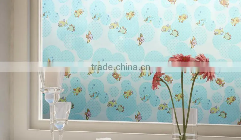free shipping new design self adhesive vinyl window film classic decorative pattern wall decor / glass sticker