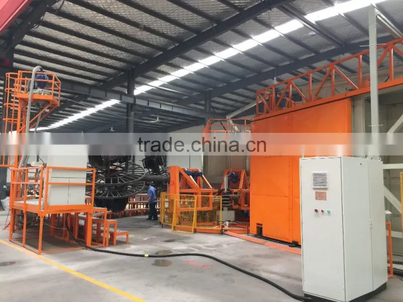 Fangda new technology rotational molding machine to Russian