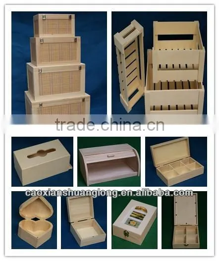Unfinished Wholesale Cheap Wooden French Decor