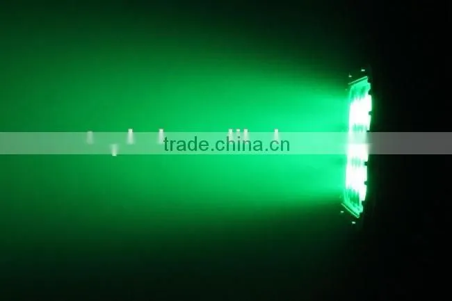 DMX 18pcs x Tri-RGB IP66 Outdoor Flood LED Garden Light