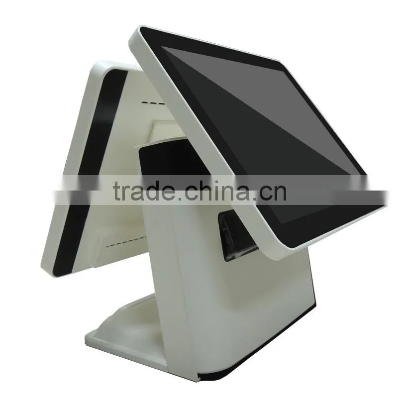 IZP010 Touch Screen Pos Terminal With VFD Custom Display With Win7 System