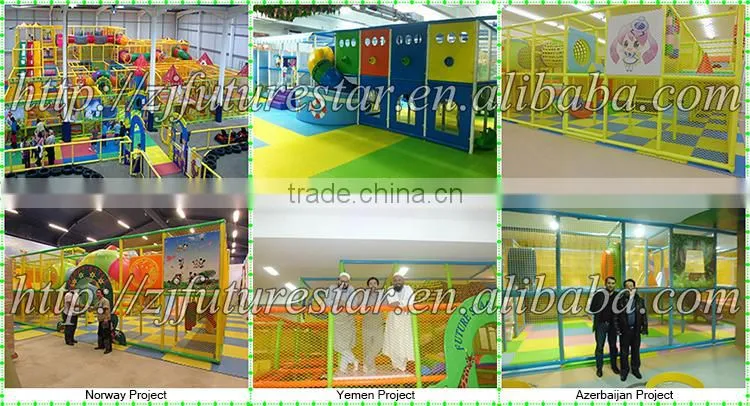 Free design CE & GS LLDPE kids indoor used commercial playground equipment sale