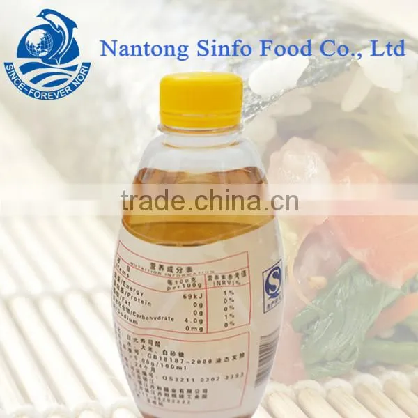 200ML plastic bottle sushi vinegar