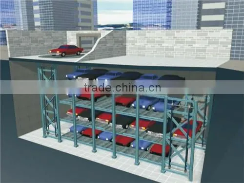 Four-layer PSH mechanical parking equipment