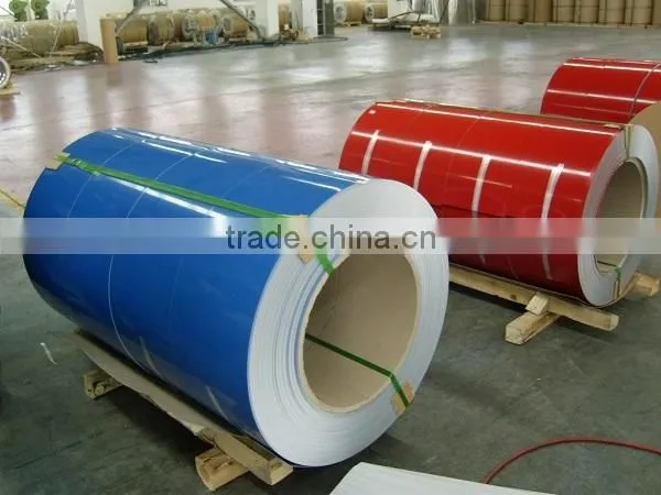 Alibaba china color coated aluminum coil factory price roofing aluminum coil