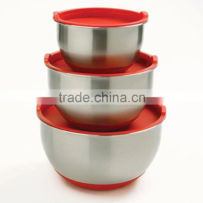 Stainless Steel Mixing Bowl of 4