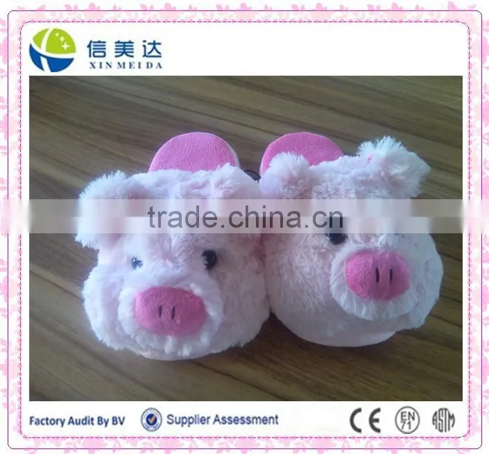 Soft ping pig animal shaped room shoes