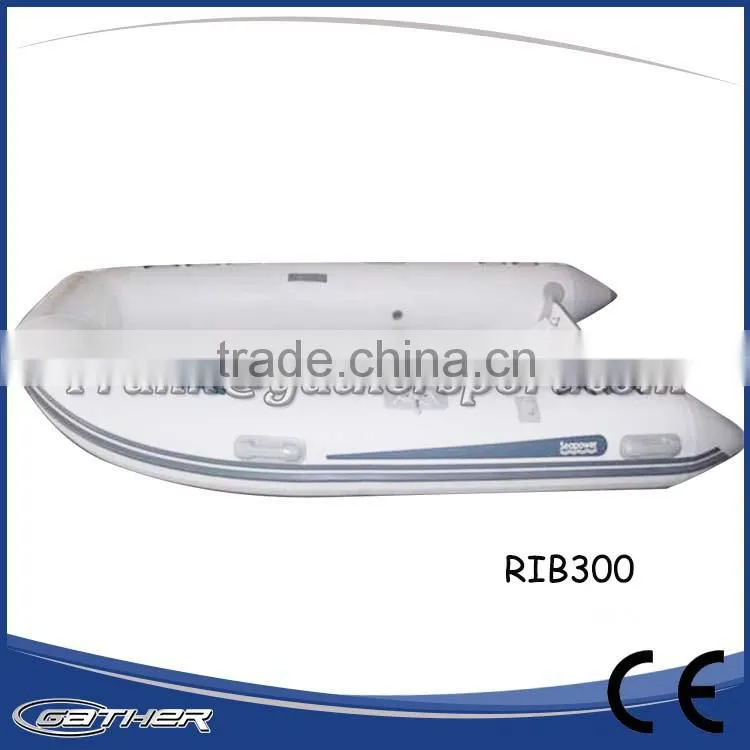 Gather High Quality Commercial outdoor fanny water sports luxury rib boat