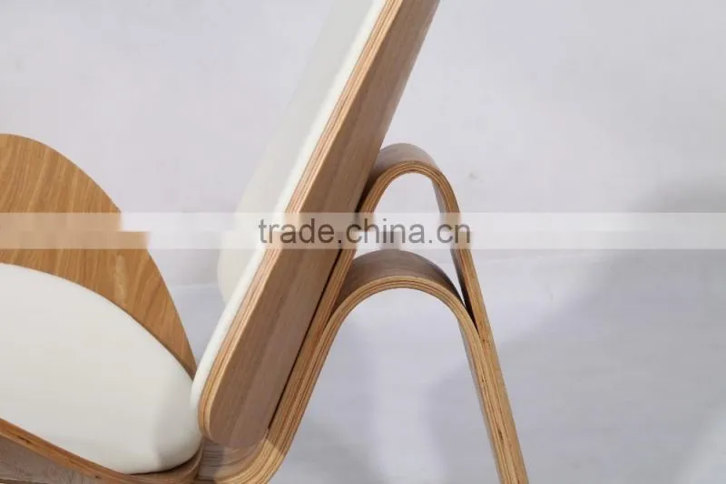 Replica CH07 plywood hans wegner shell chair