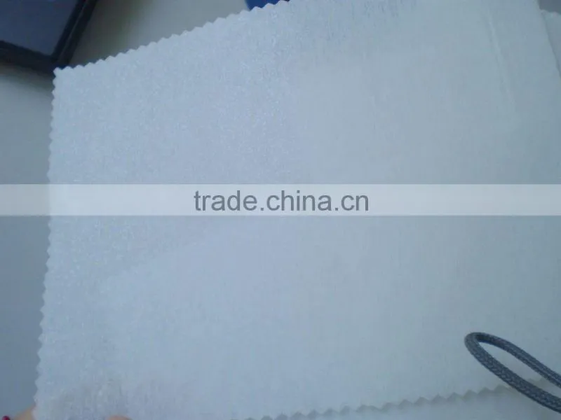 shirt collar interlining (nonwoven interlining, chemical bonded interlining)