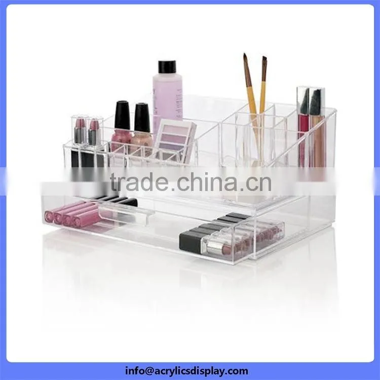 Environmental Best Selling cosmetic sets acrylic makeup display