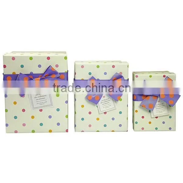 Printed Colorful Gift Box