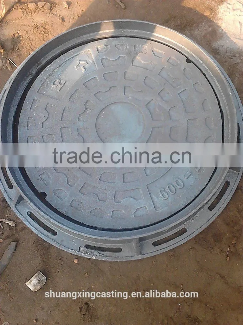 ductile iron round manhole covers with different size