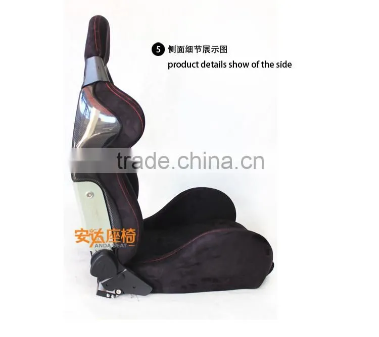Universal Black Racing Seats BRIDE CUGA Seats Carbon Fiber Sport Seat SPQ