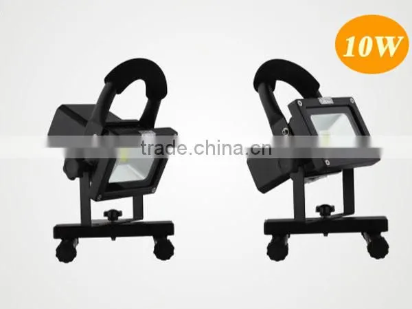 Rechargeable portable battery powered led flood lights 10w 20w 30w