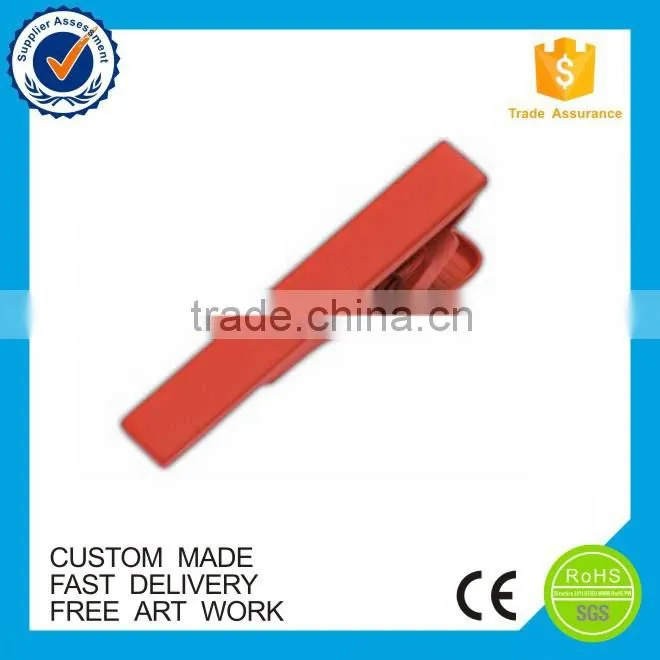 Fashion blank design cusotm metla colorful tie clip