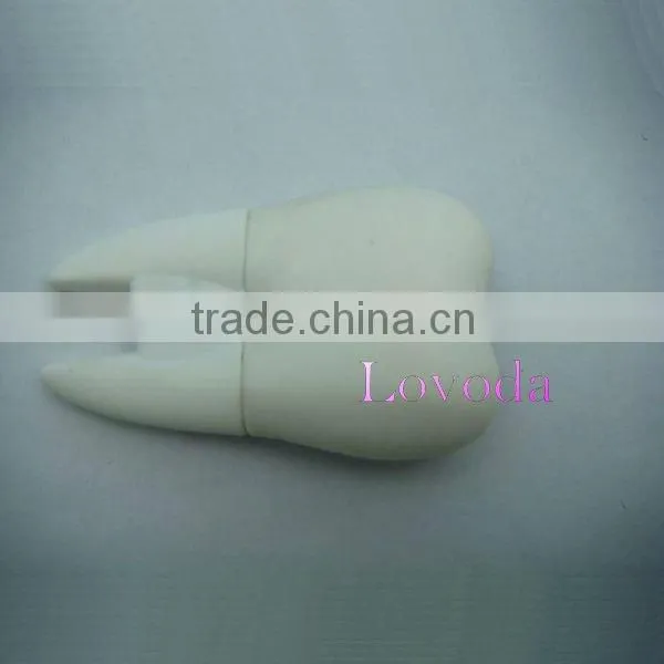 tooth shaped USB Flash Drive / PVC USB Flash Drive/ 3D usb flash drive LFN-211