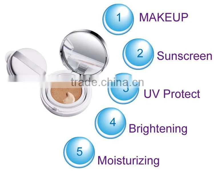Waterproof BB cream beeswax best cushion foundation makeup case for oily skin