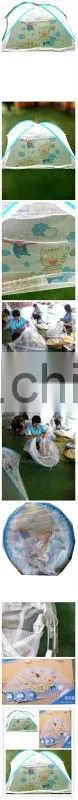 Baby carton printing mosquito net for Crib