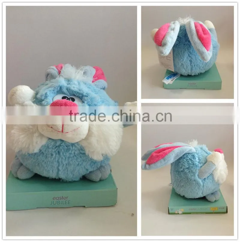 Easter Bunny Animated Spinning Plush Toys