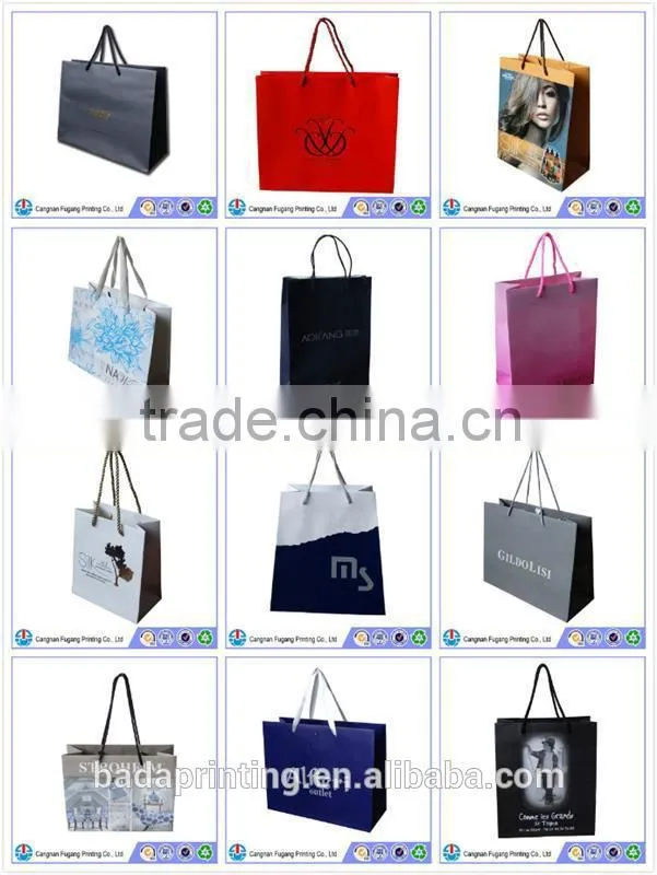 Professional washable paper bag made in China