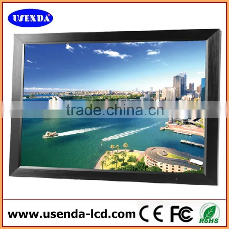 Surveillance display 40 inch metal case cctv monitor