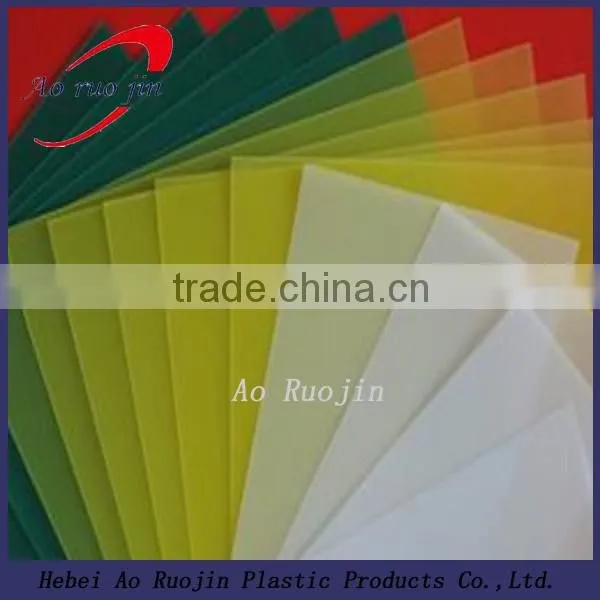 Frosted transparent clear plastic card