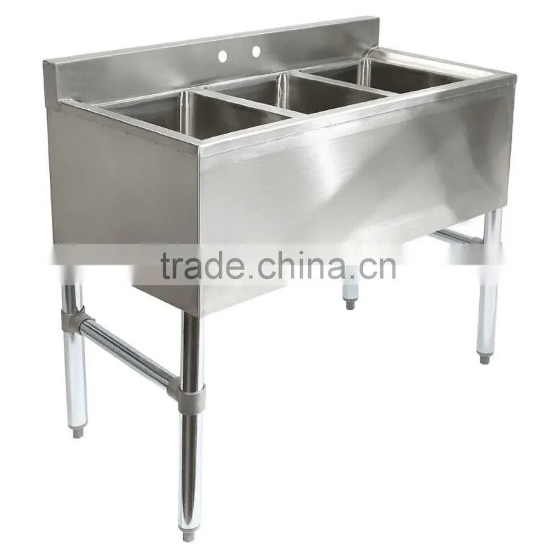 3 Compartment Stainless Steel Sink
