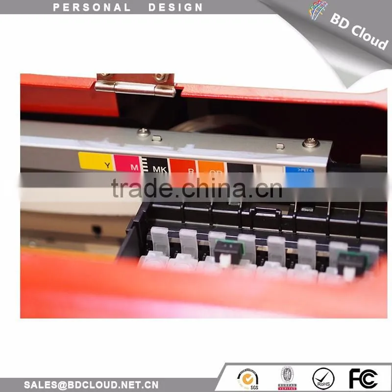A3 color flatbed t-shirt printing machine