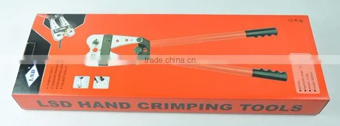 LSD High Quality10years LX-150B non-insulated cable links 25-150mm2 heavy duty Copper Y.O tube terminal electrical crimping tool