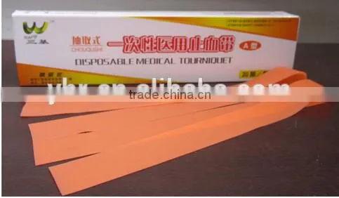 Silicone Disposable Medical Tourniquet telex-free
