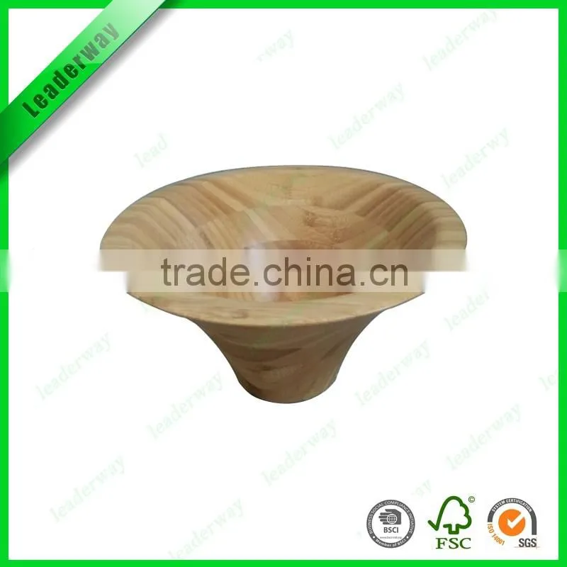 Good quality bamboo salad and fruit bowl