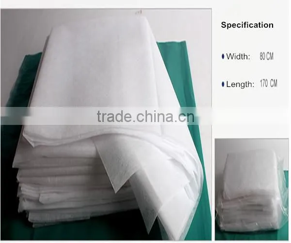 China High Quality Breathable 100% PP Nonwoven Bed Sheet