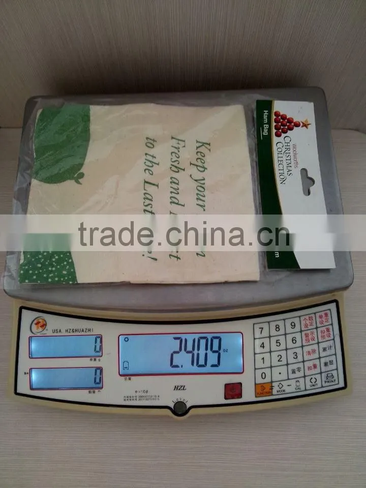100% cotton calico ham bag shopping bag promotion bag