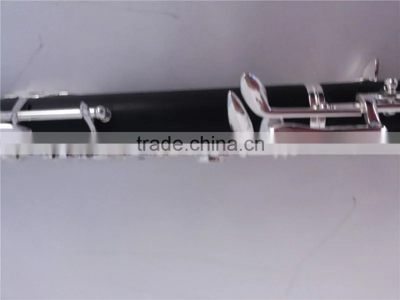 composite wood body cupronickle keys with silver plated semi automatic children type B oboe