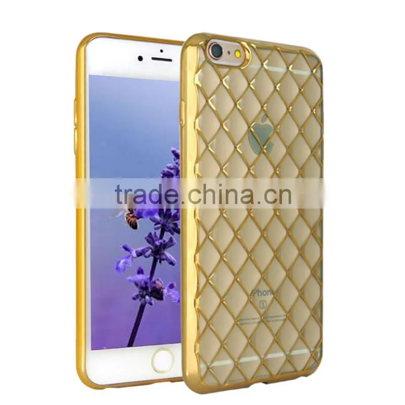 electroplating soft TPU back cover bumper case for Huawei P 9 lite mate 8 honor 7 ascend gr3 y 6 5 max plus