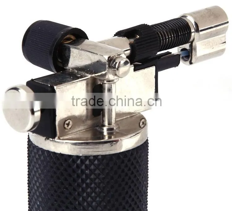 High quality and Low price Welding Gas Torch Flame Gun Electronic Ignition Lighter Fire Starter for BBQ and Baking EK-801