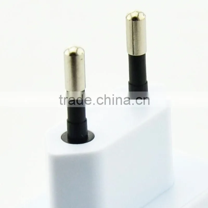 5V 1A Europe type high speed charging 2 pin Morocco USB charger