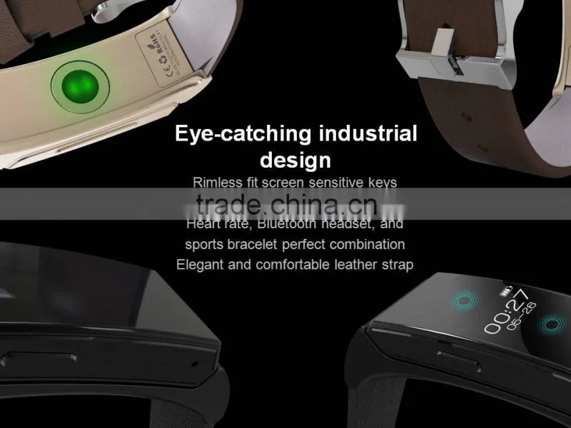 TOMI Latest product factory unique design mini smart wristband support Android smart phones