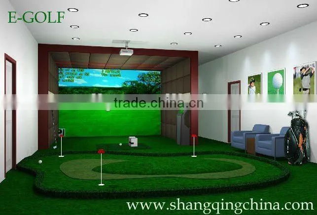 factory supply 3D indoor golf simulator
