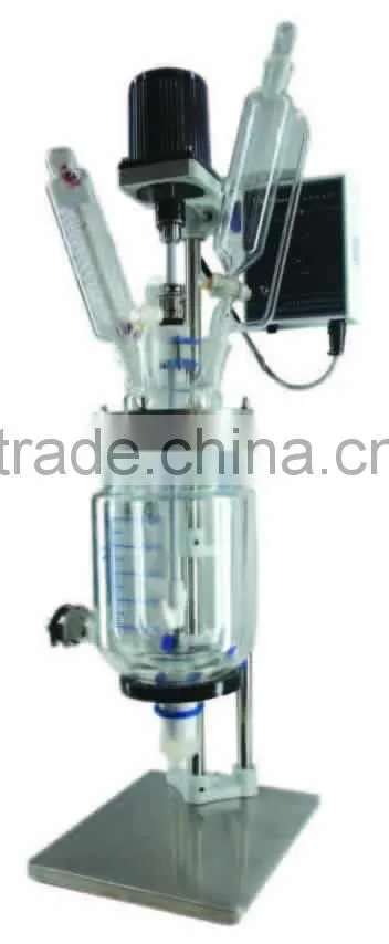Jacketed Glass Reactor 2L